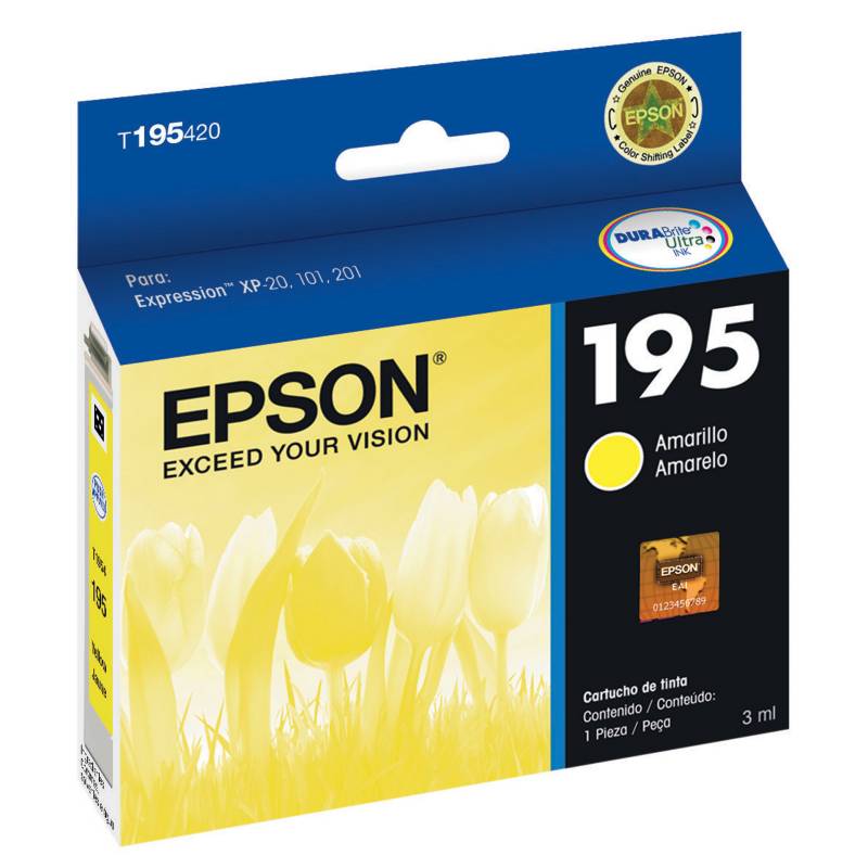 EPSON - Tinta T195420AL Amarilla