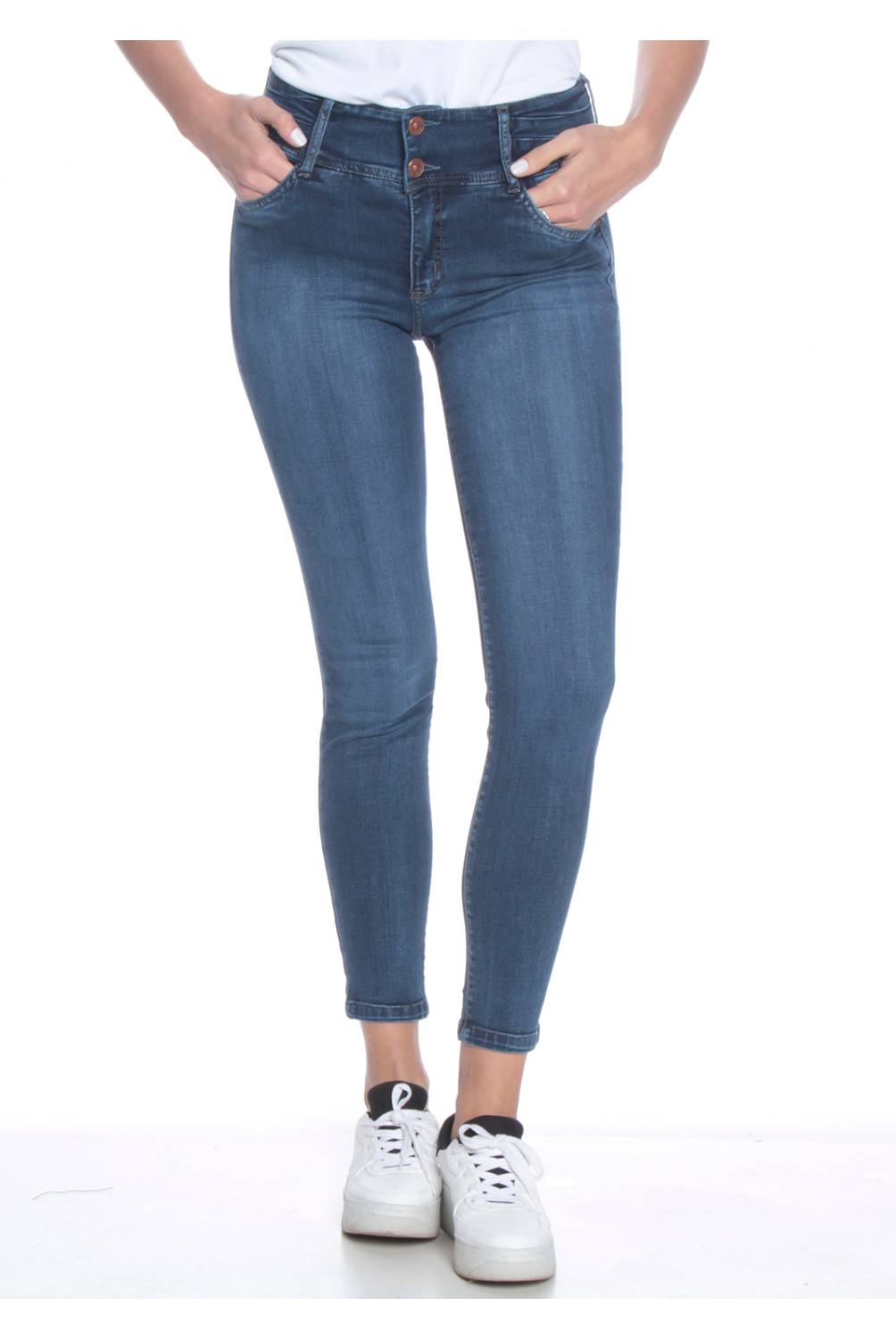 WADOS - Wados Jeans Skinny Tiro Alto Mujer
