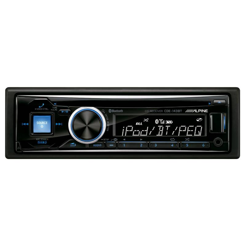 Alpine - Radio de Auto, CDE-143-BT