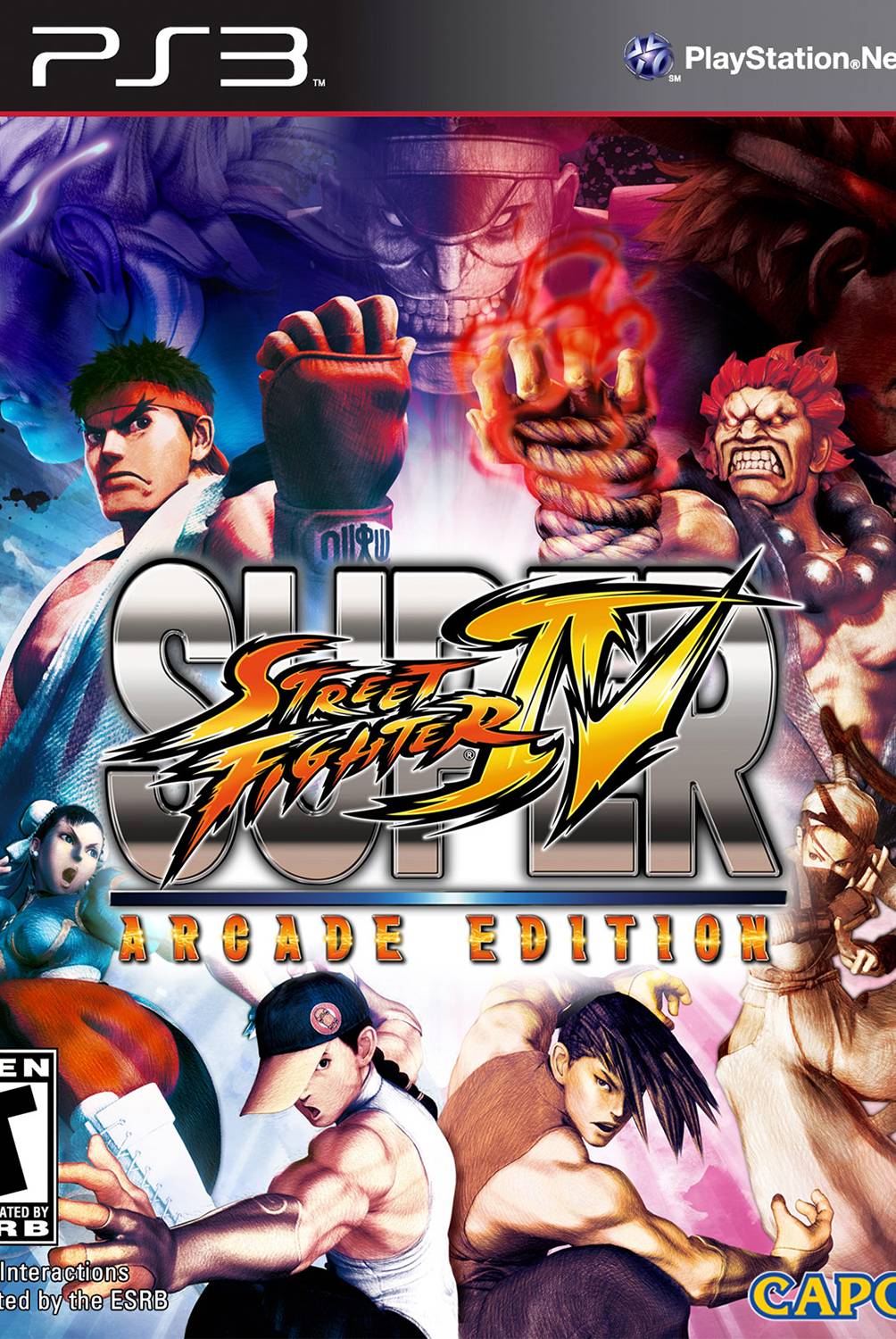 Capcom - Super Street Fight 4 Arcade Ed PS3