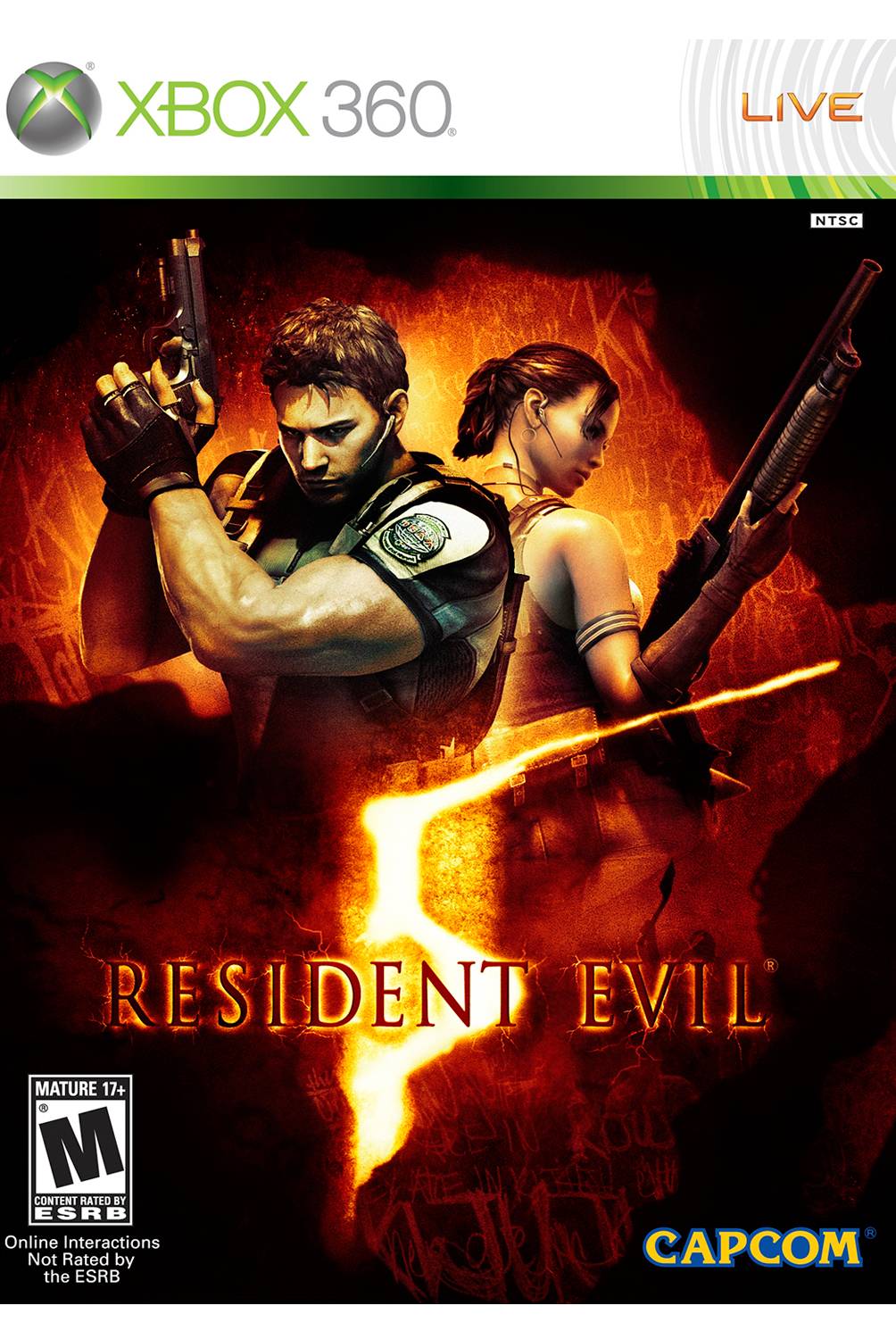 Capcom - Resident Evil 5 Platinum Hits Xbox 360