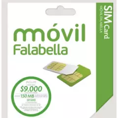 MOVIL FALABELLA - Sim Kit Hab $5.990