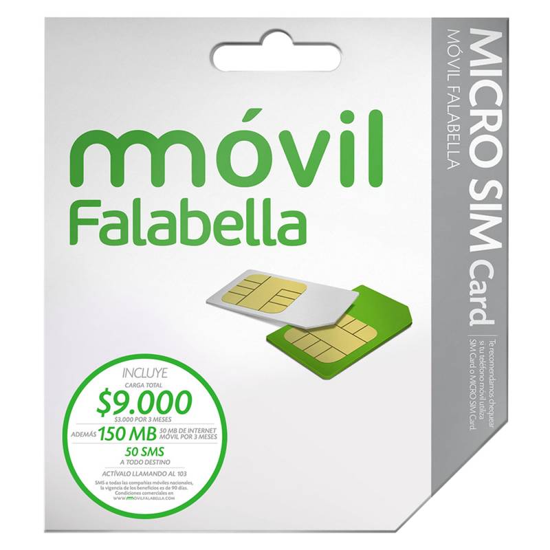 MOVIL FALABELLA - Kit Micro SIM Card