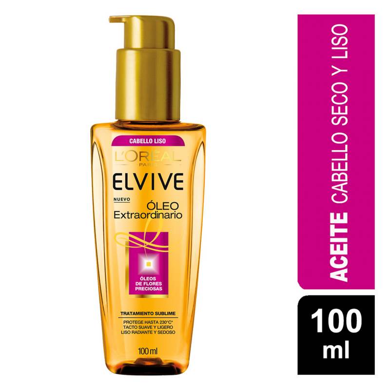 ELVIVE - Aceite Oleo Extraordinario Liso 100 Ml Elvive