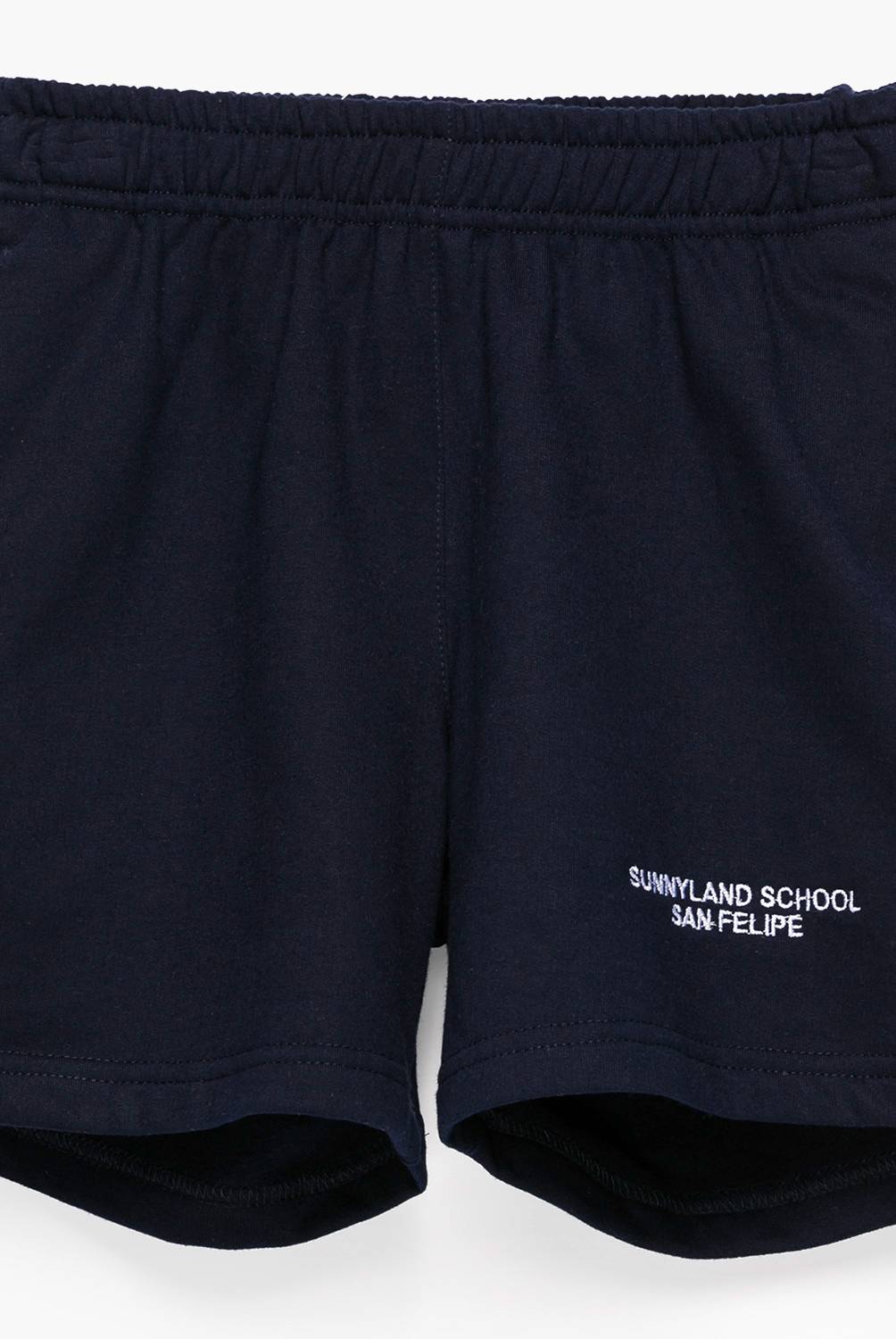 SUNNYLAND SCHOOL - Short Escolar 65 Algodón 35 Poliéster Pretina Elásticada Bolsillo A Los Costados Niño Sunnyland School
