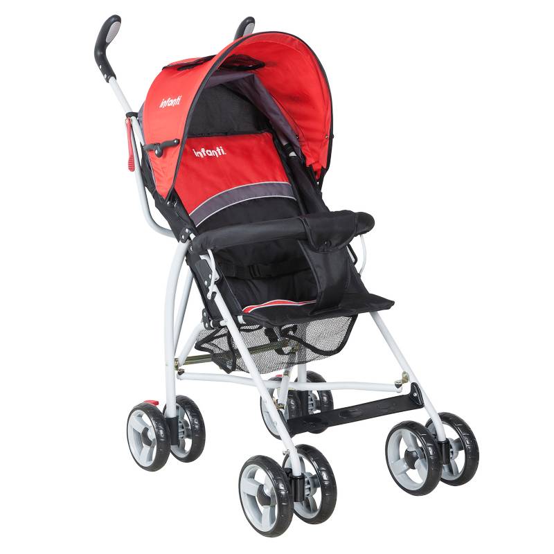 INFANTI - Coche Paragua Spin H108 Black Red