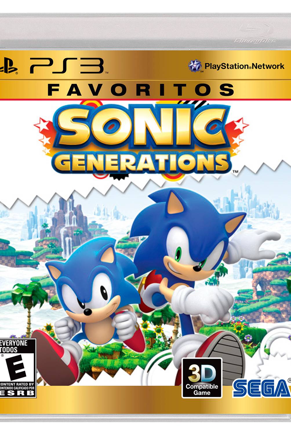 Sonic Team - Sonic Generations Favoritos PS3