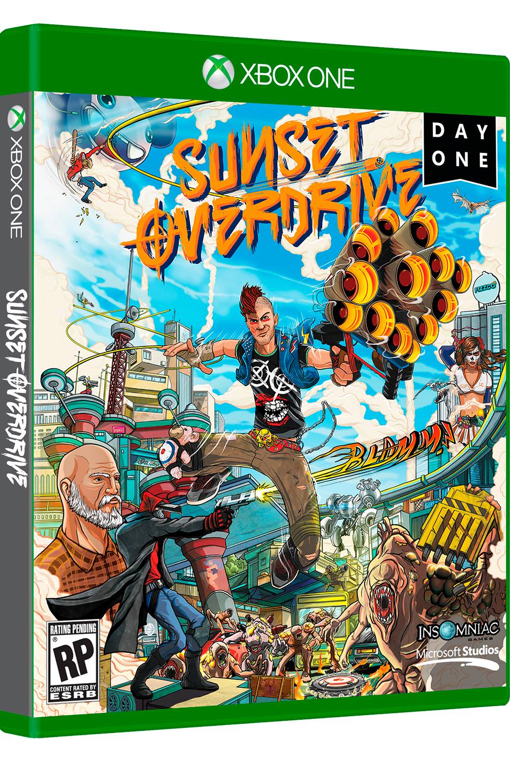 Microsoft - Juego Xbox One Sunset Overdrive Day One