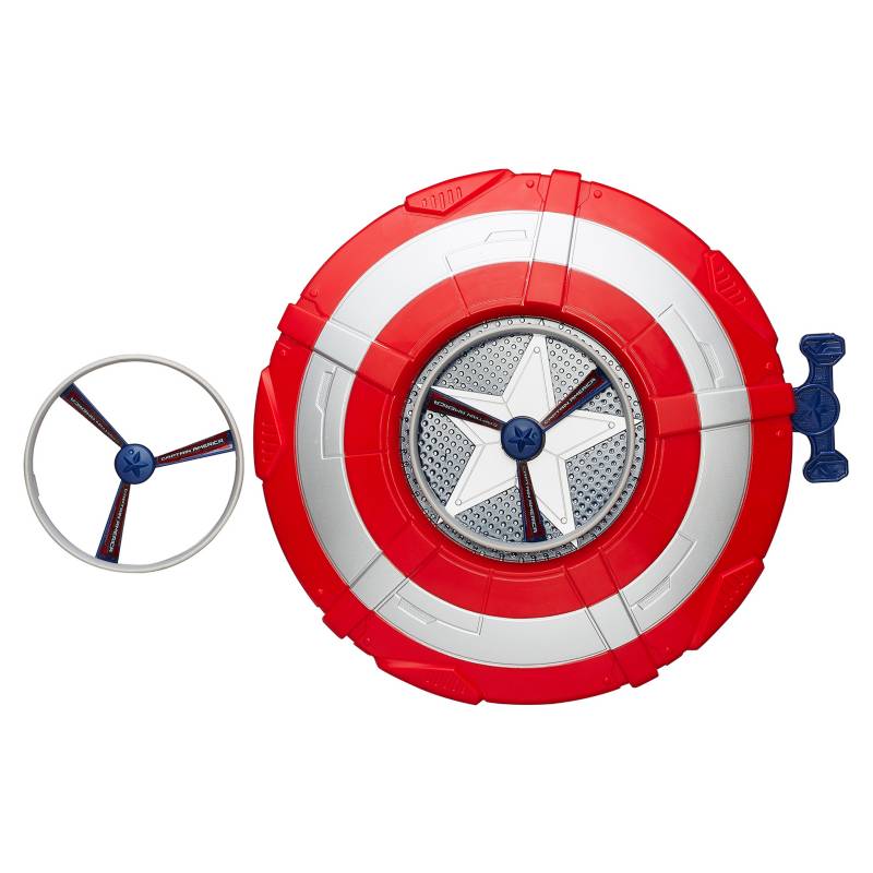 Avengers - Capitán América Launching Shield