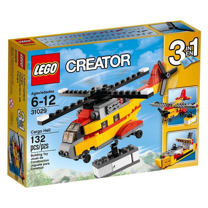 Lego - Helicóptero de Carga Creator
