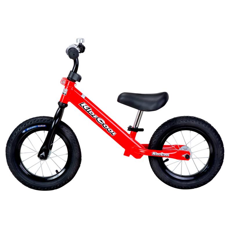 KIDSCOOL - Bicicleta Sin Pedales Acero Roja
