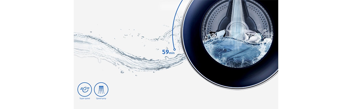 Samsung Lavadora/Secadora de 10.5/6 Kg con Eco Bubble