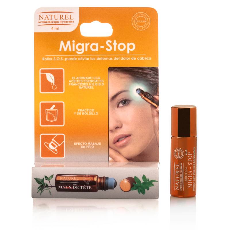 Naturel - Roller Aromaterapia S.O.S. Migra Stop 4 ml
