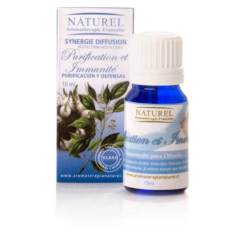 Naturel - Aceite Purificación e Inmunidad - Sinergia Aromaterapia 100% Puro y Natural