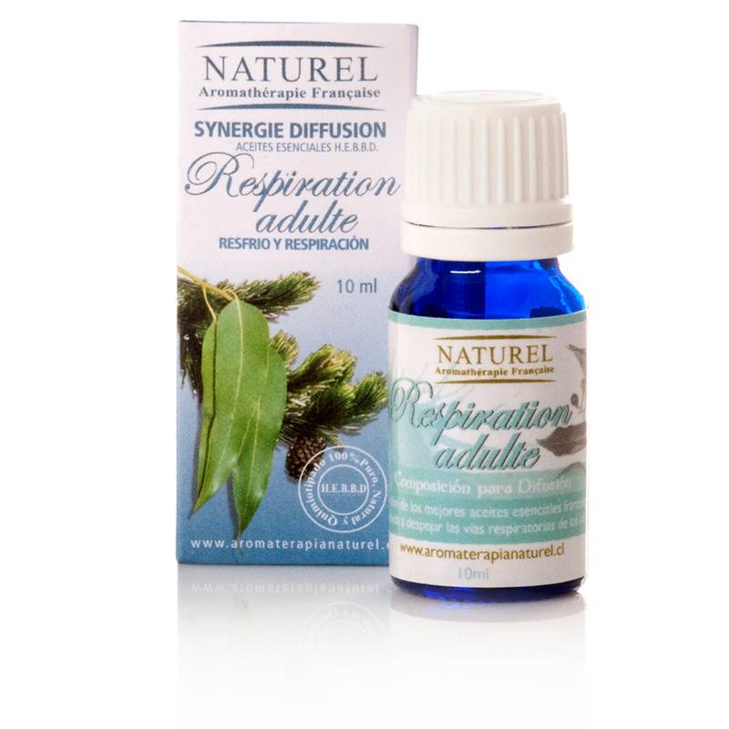 Naturel - Aceite Respiración Adulto - Sinergia Aromaterapia 100% Puro y Natural