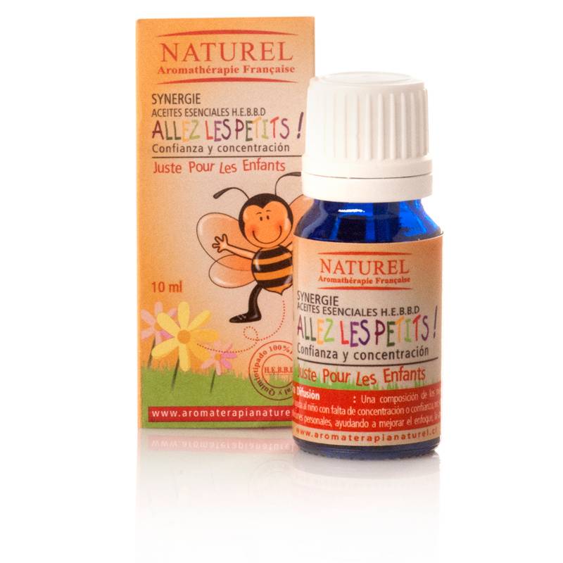 Naturel - Aceite Confianza y Concentración Niños - Sinergia Aromaterapia 100% Puro y Natural