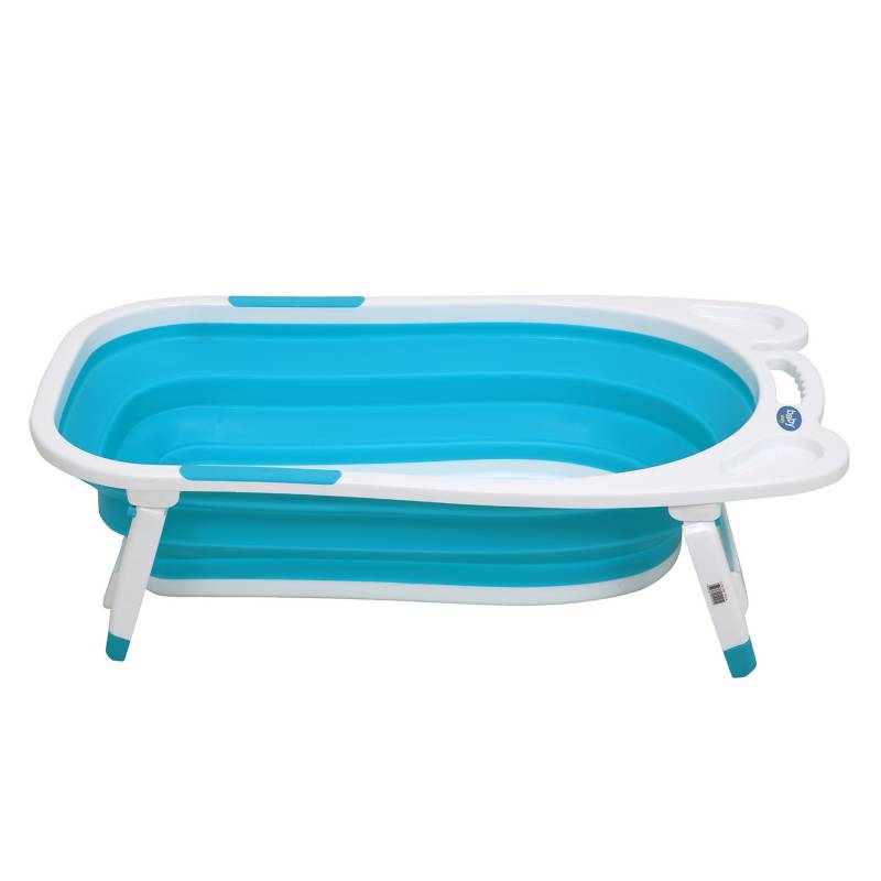 Bañera Para Bebé Plegable P Baby Wash Flexible Con Adaptador