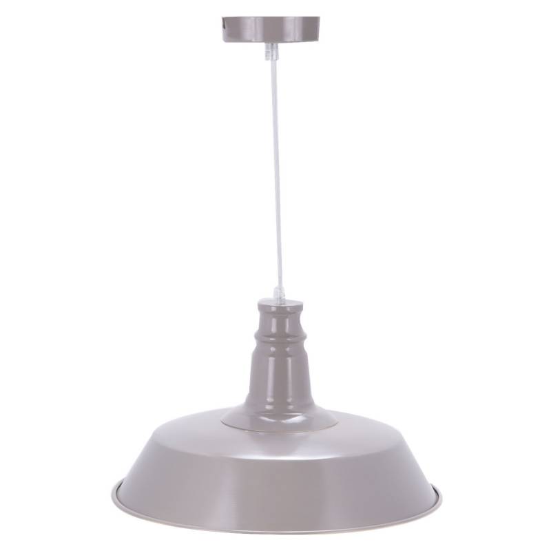  - LAMP DE COLGAR GRIS INDUST 36X36