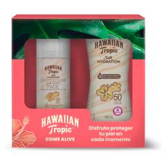 HAWAIIAN TROPIC - Pack Solares Facial Y Silk Hawaiian Tropic