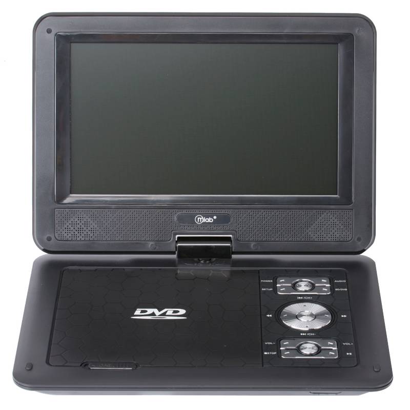 Mlab - DVD y TV Portátil 9" con Slot USB y SD Card