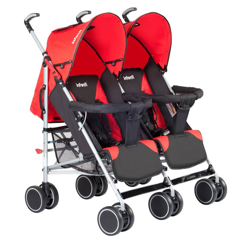 INFANTI - Coche Duo Btwins Mb109 Black Red