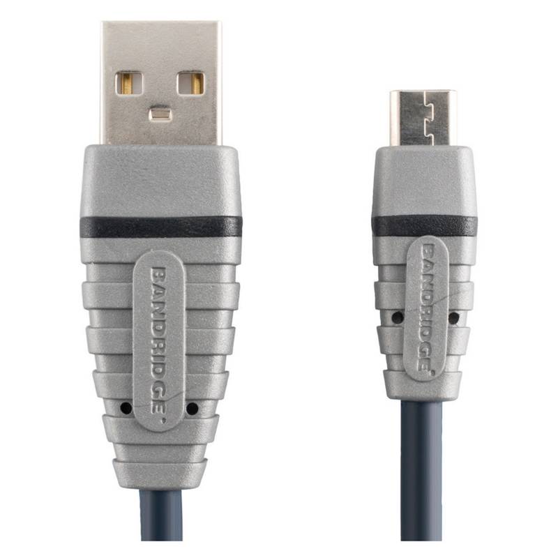 Bandridge - Cable USB BCL-4902 Gris
