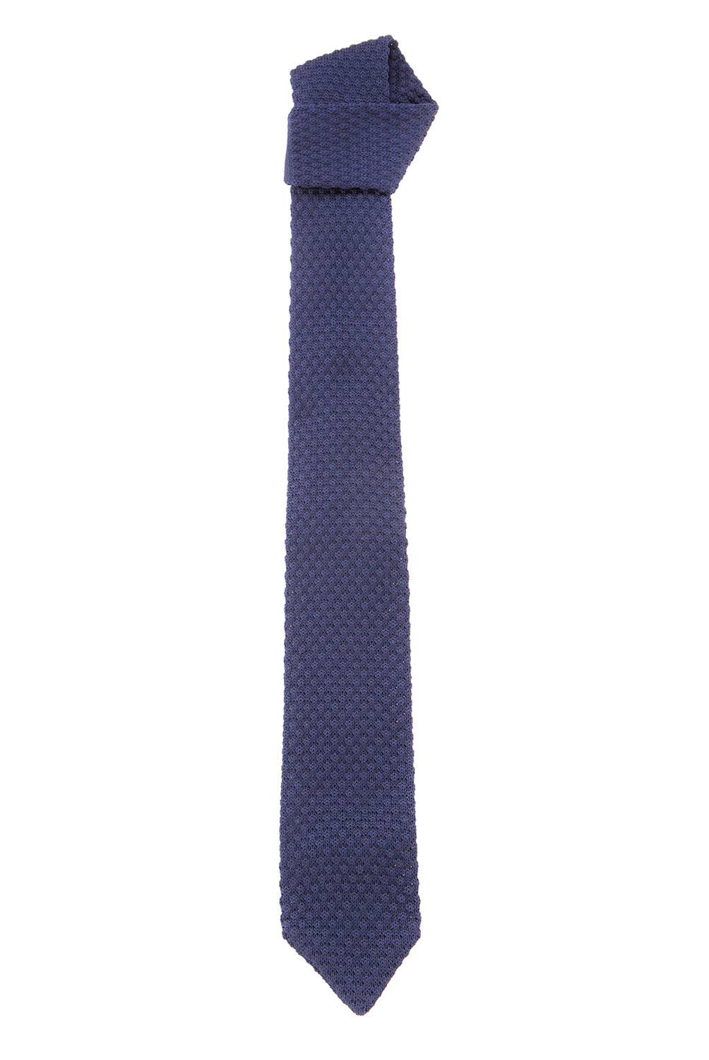 Christian Lacroix - Corbata Tejida Texturado 7 cm, Clásica