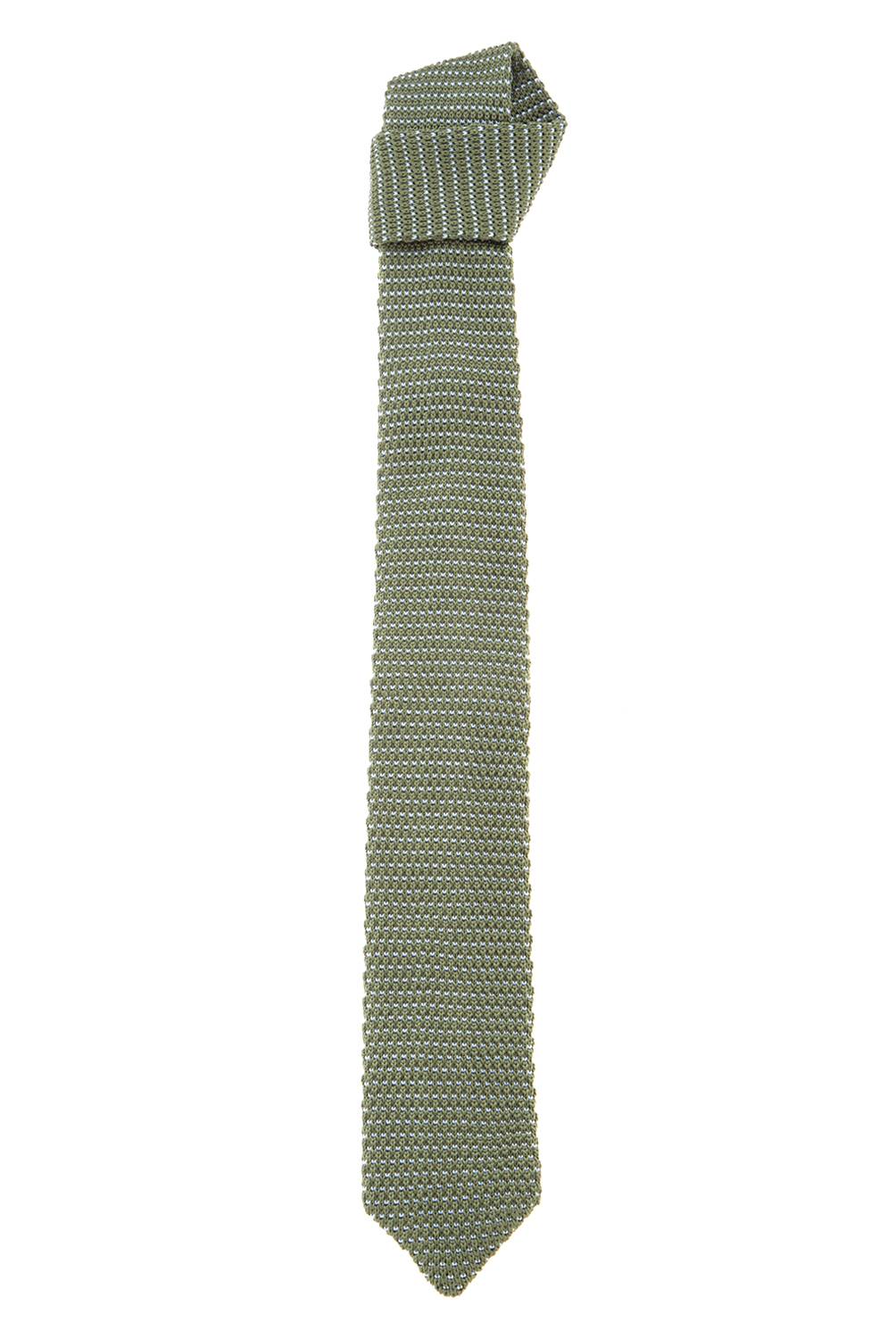 Christian Lacroix - Corbata Tejida Texturado 7 cm, Clásica