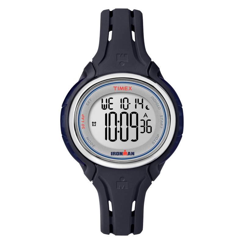 Timex - Reloj Ironman Sleek Premium 50-Lap Mid Azul