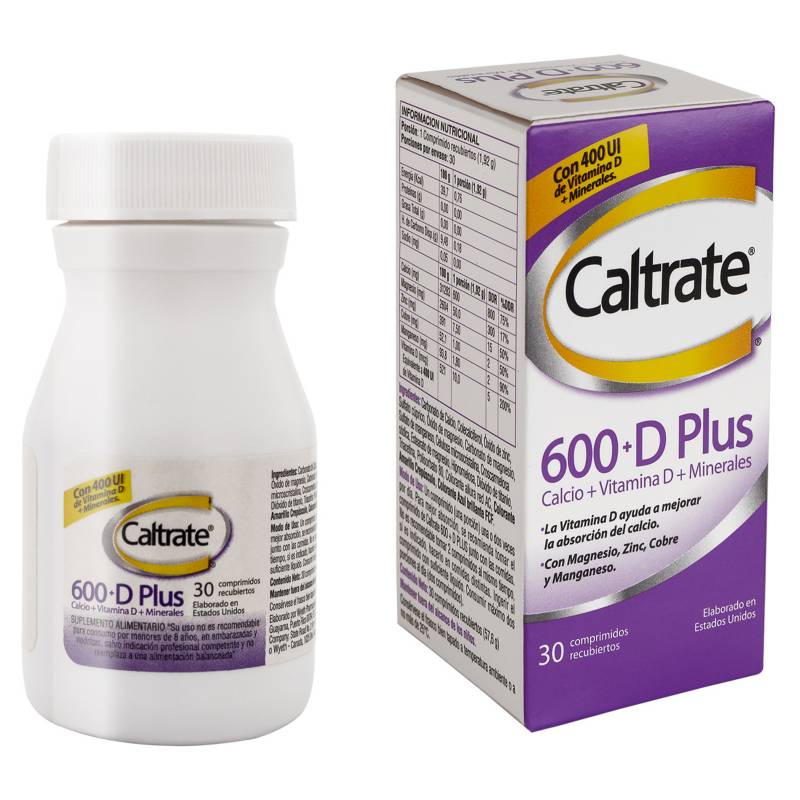  - CALTRATE 600  D X 30 PLUS