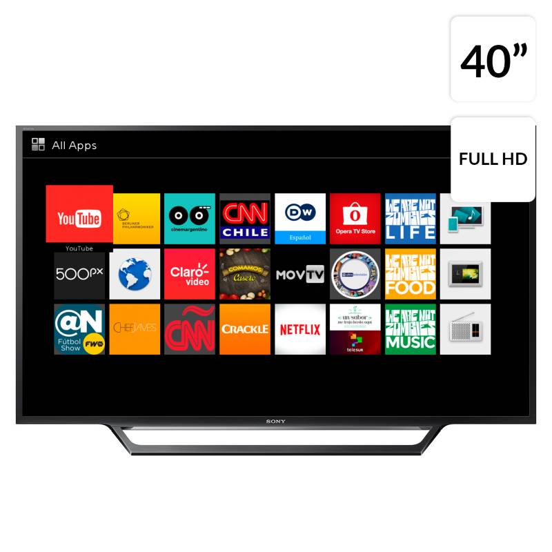 SONY - LED 40" KDL-40W655D LA8 Full HD Smart TV