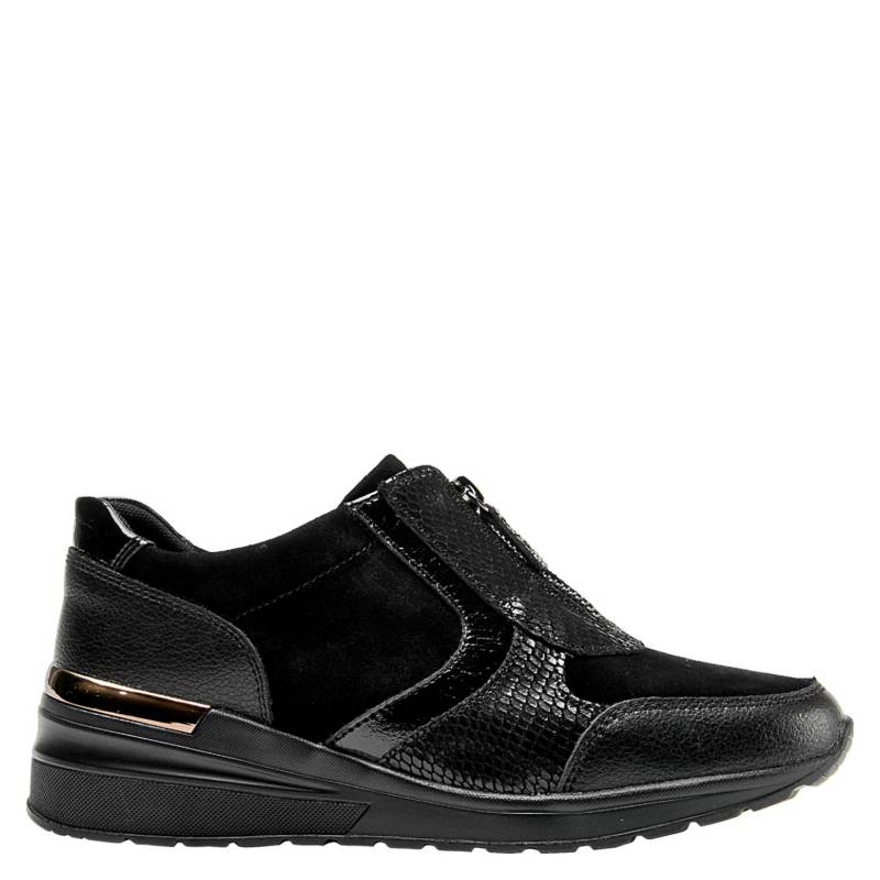 BRUNO ROSSI Bruno Rossi Zapatilla Urbana Mujer Negro | falabella.com