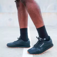 REEBOK - Classic Leather Zapatilla Urbana Hombre Cuero Negro Reebok