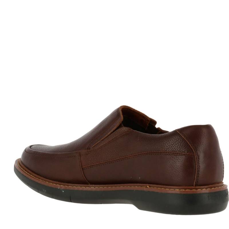 HUSH PUPPIES Zapato Casual Hombre Cuero Café Hush Puppies