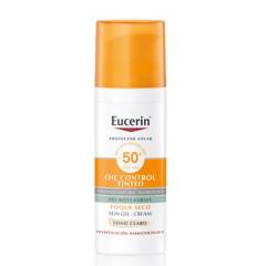 EUCERIN - Eucerin Sun Oil Control Tinted Facial Tono Light Fps50+ 50Ml