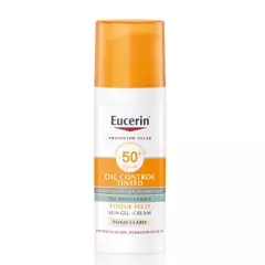 EUCERIN - Protector Solar Facial Oil Control Tono Light FPS 50 50 ml Eucerin