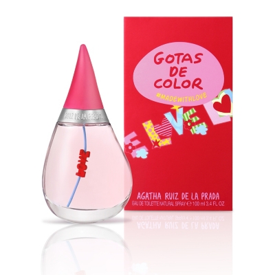 Perfume Mujer Gotas de Color EDT 100ml Agatha Ruiz De La Prada
