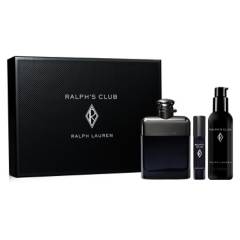 RALPH LAUREN - Set Perfume Hombre Ralph's Club 100 ml + 10 ml + After Shave