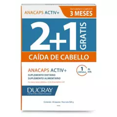 DUCRAY - Ducray Anacaps Activ + 30 Cápsulas 3x2