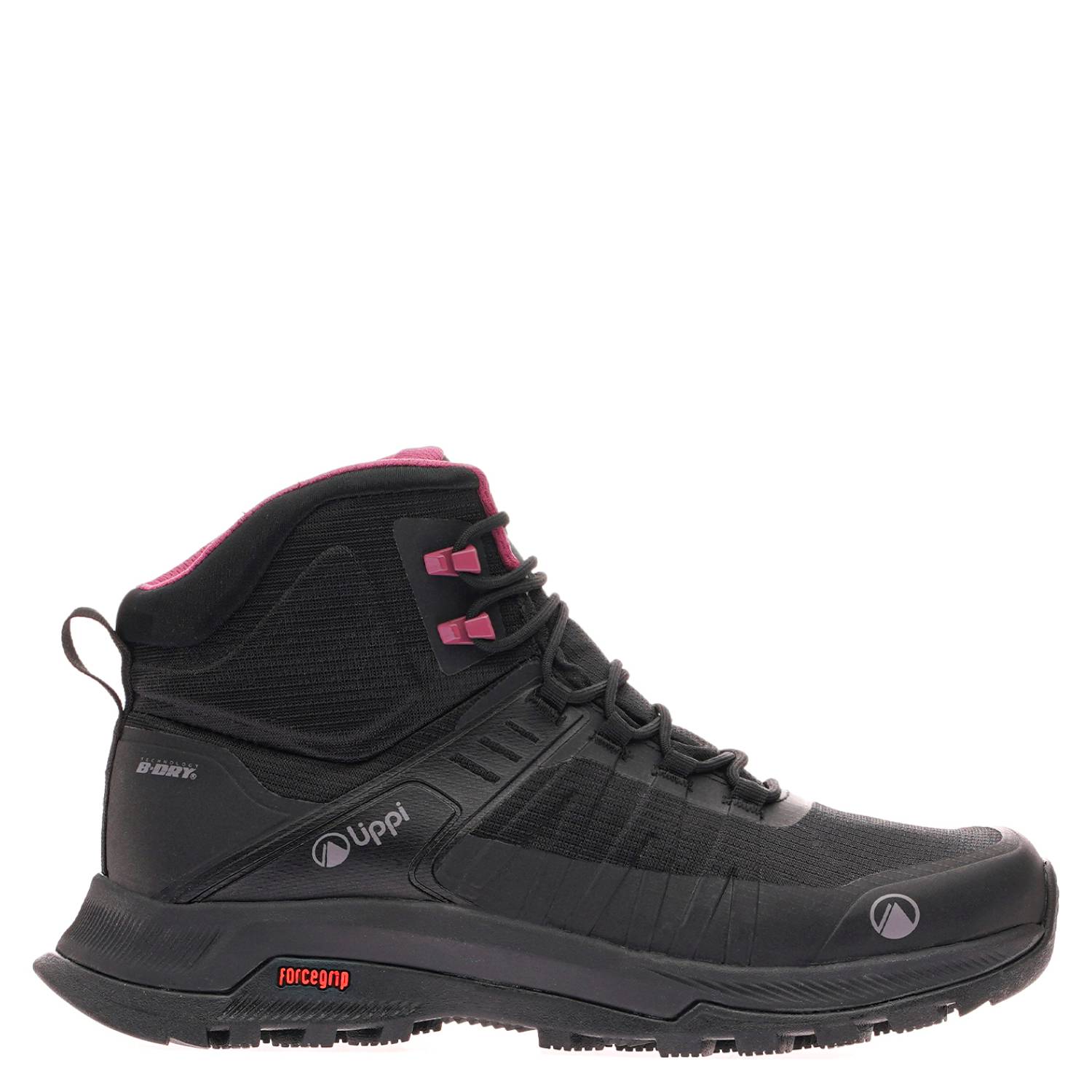 LIPPI Vulcano Iron Stone Mid Bdry Zapatilla Outdoor Mujer Negra