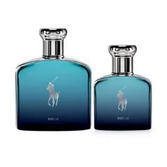 RALPH LAUREN - Set Perfume Hombre Polo Deep Blue Parfum 125 ml + 40 ml