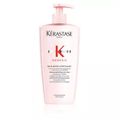 KERASTASE - Shampoo Hidratante Anti-Caída Cabello Frágil Bain Hydra-Fortifiant Genesis 500ml Kerastase