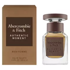 ABERCROMBIE & FITCH - Perfume Hombre Af Authent Moment M Edt 30Ml Abercrombie & Fitch