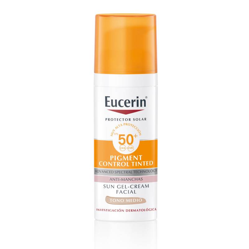 EUCERIN - Sun Pigment Control Tinted Facial Tono Medio Protector Solar Fps50+ 50Ml Eucerin