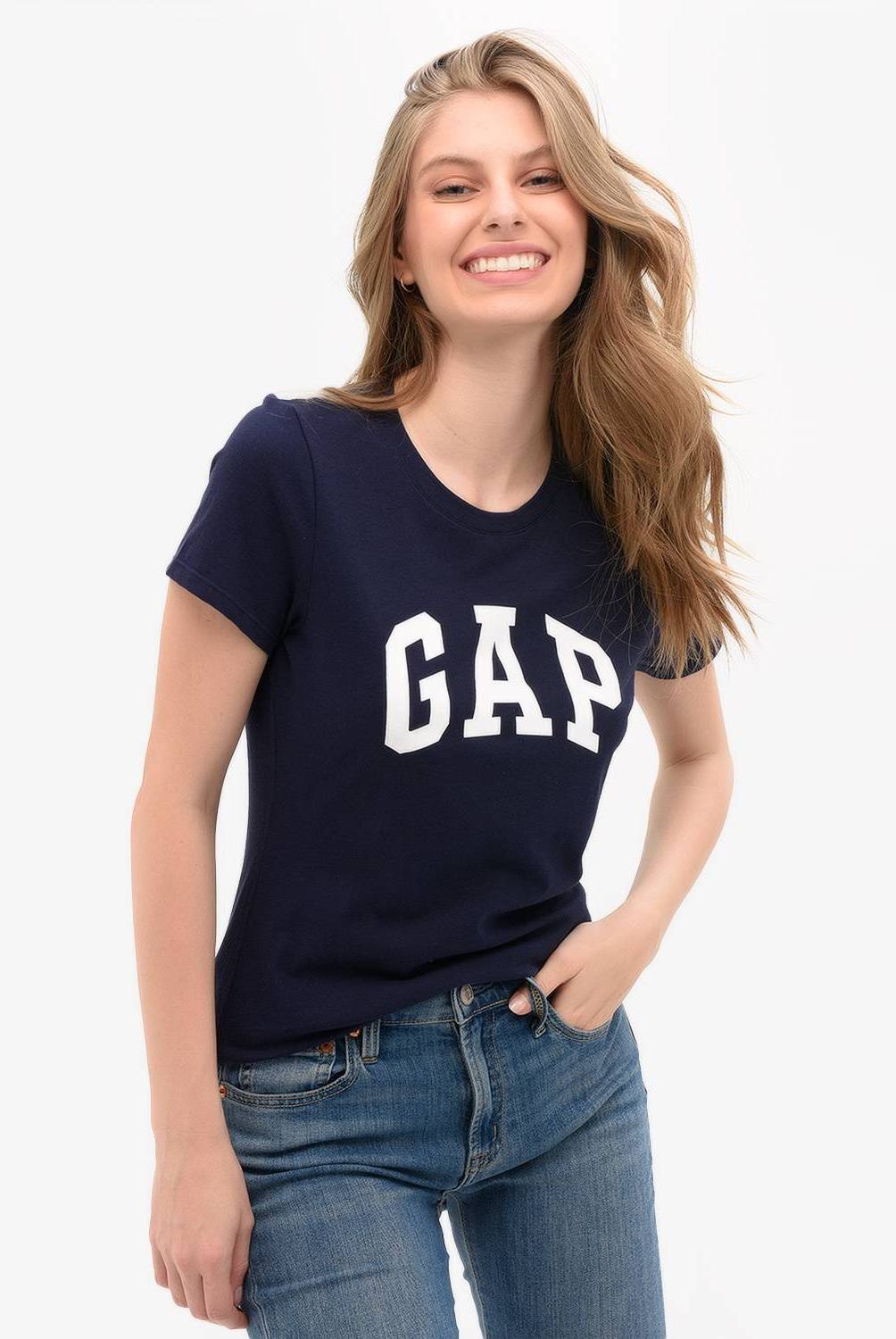 GAP - Gap Polera Manga Corta Mujer
