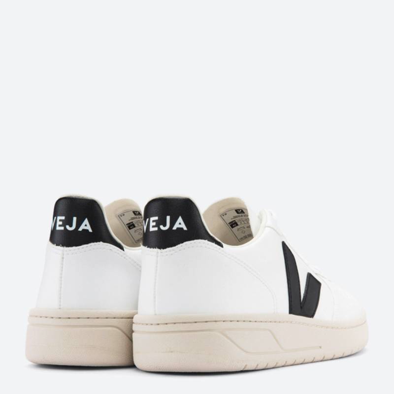 VEJA V-10 Zapatilla Urbana Mujer Cuero Blanco Veja