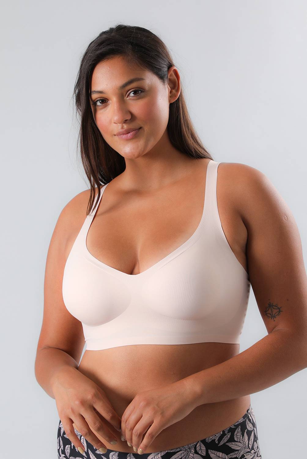 FLORES - Sostén Seamless Classic Mujer Flores