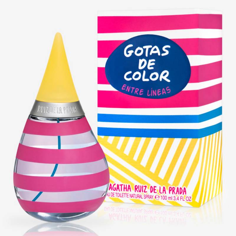 AGATHA RUIZ DE LA PRADA Perfume Mujer Agatha Ruiz de la Prada Gotas de Color  Entre Líneas EDT 100ML Agatha Ruiz De La Prada 