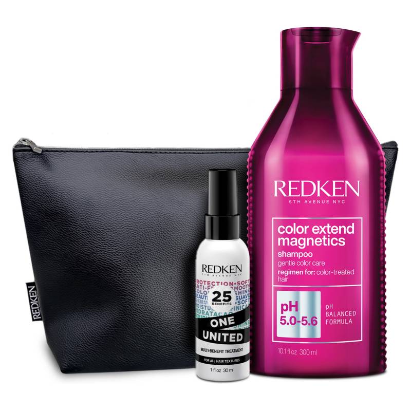 REDKEN - Set Color Extend Magnetics Protector del Color Shampoo 300ml + Spray One United 30ml Redken