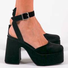 MIM - Zapato Formal Mujer Negro Mim